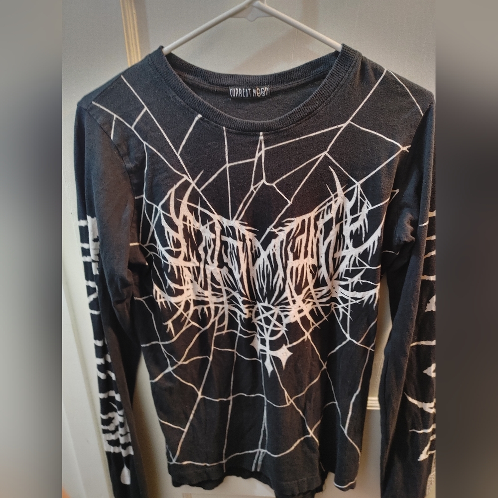 Current Mood Time to Die long sleeve top
